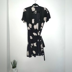 AllSaints Wrap Mini Dress